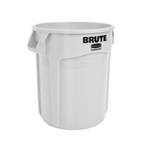 POUBELLE 10 GAL BLANCHE