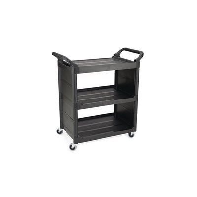 CHARIOT UTILITAIRE 19"x34 NOIR CHARIOT UTILITAIRE 19"x34 NOIR