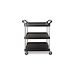 CHARIOT UTILITAIRE 16"x32"  NOIR