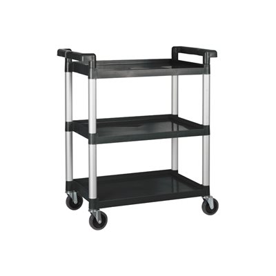 UTILITY CART 16x31 BLACK
