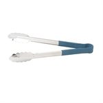 PINCE 9"  ACIER INOXYDABLE  MANCHE BLEU