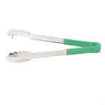 PINCE 9" ACIER INOXYDABLE  MANCHE VERTE